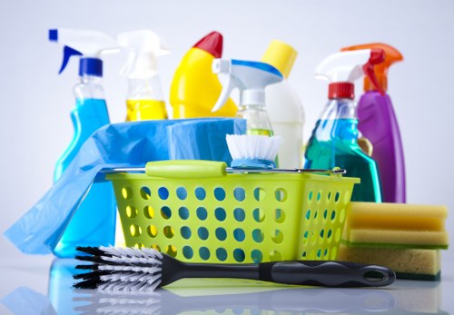 Recycling and sustainability service with collection vehicle and sorted materials